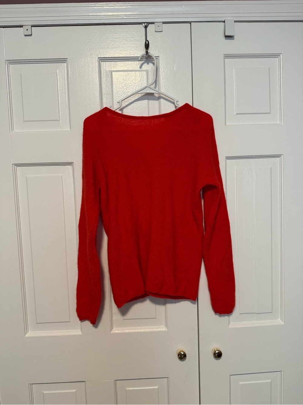 Sezane Gaspard Cardigan in red - Picture 5 of 5